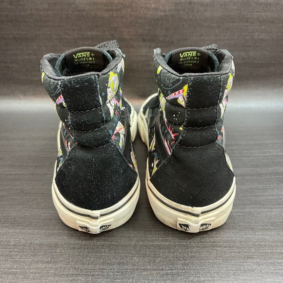 VANS x Toy Story Buzz Lightyear Sk8-Hi Disney Canvas Suede Women’s Size 7 Shoes - Picture 4 of 12